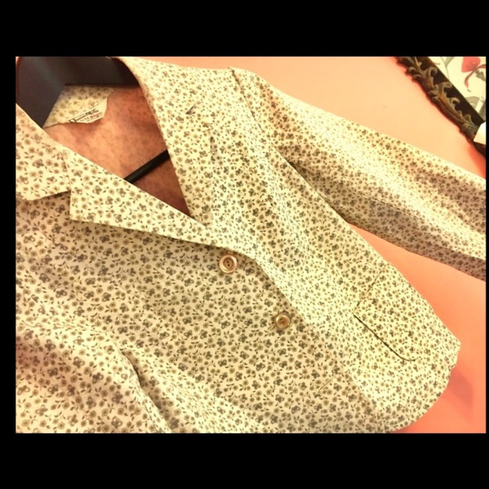 Vintage 1950’s Blazer Floral